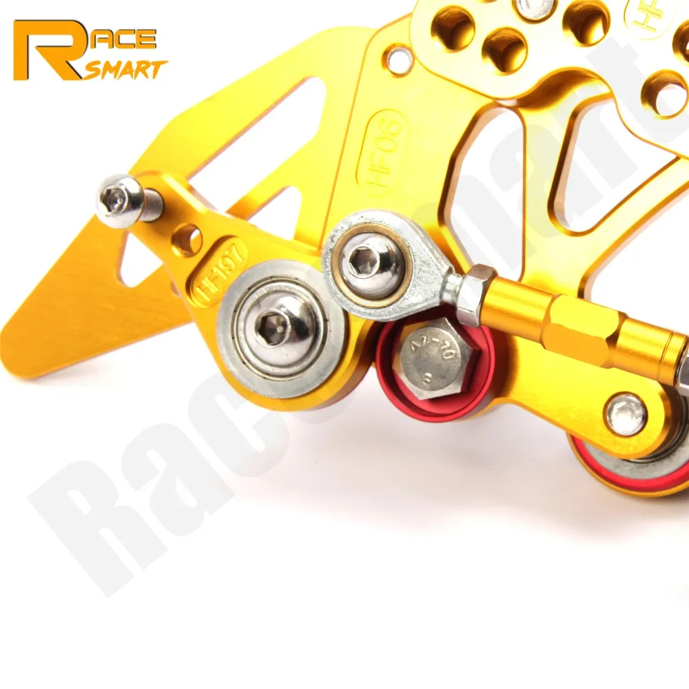Для BMW S1000RR 2009 2014 S 1000 RR Задние подножки для ног педали аксессуары мотоциклов CNC