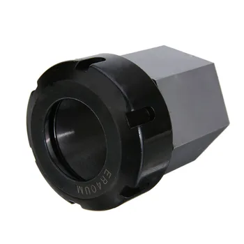 

1pc Hex ER40 Collet Block Square Collet Block Holder 50x80mm For CNC Lathe Engraving Machine