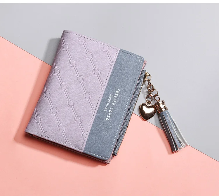 PU Leather,wallet female,wallet female women zipper,Fashion,Casual,Vintage,Black,Red,Brown,Blue,Pink wallet female leather (12)