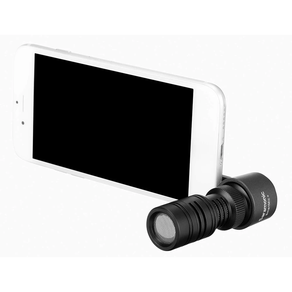  SmartMic Compact Mini Directional Microphone for iPhone 7 6 Samsung Huawei HTC Smartphones Recorder