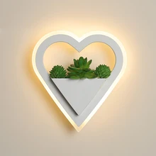 LED wall lamp Nordic plant Indoor wall lights Creative bedside bedroom 11W sconce living room simple modern aisle acrylic modern цена LED wall lamp Nordic plant Indoor wall lights Creative bedside bedroom 11W sconce living room simple modern aisle acrylic modern цены онлайн