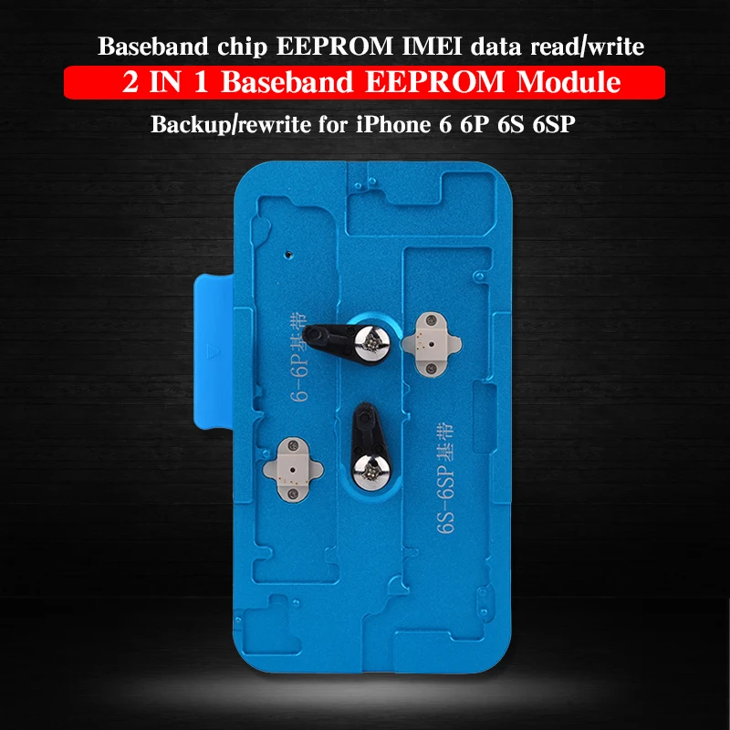 

JC PRO1000S Baseband EEPROM IC Chip Programmer EEPROM IC Read Write Repair Tool for 6 6P 6S 6SP