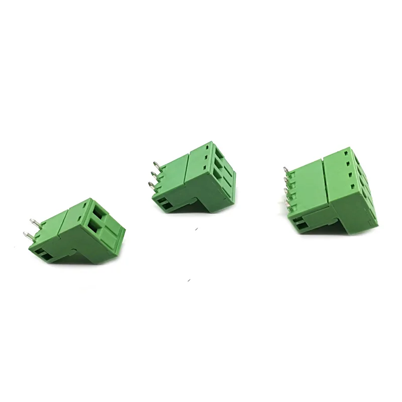 Клеммная колодка 30/50 комплектов шаг 5 08 мм 2/3/4P винт штекер в PCB 2EDGK 2EDGR Открытый