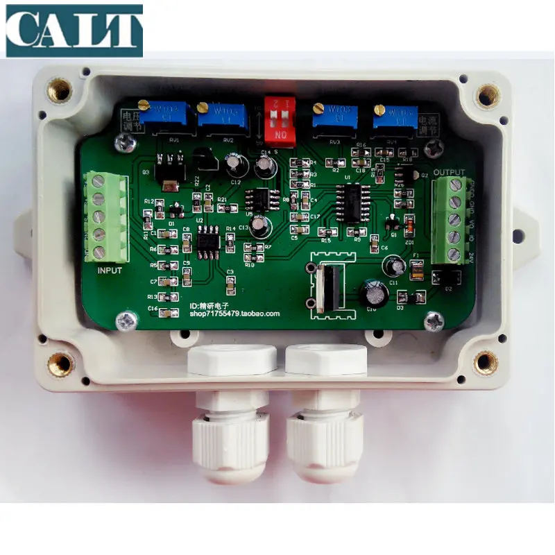 Дешевые Весы усилитель тензодатчика напряжение и ток конвертер передатчик веса 0-5 в 0-10 В 4-20мА JY-S60
