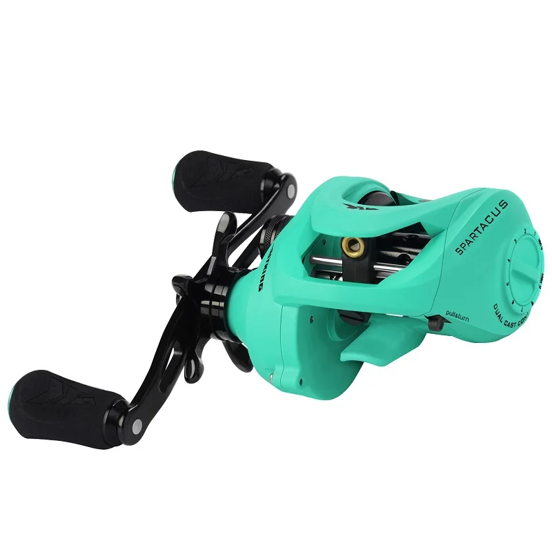 

KastKing Spartacus Maximus II Metal Body Centrifugal Brake 11 Bearings 6.3:1 Saltwater Baitcasting Fishing Reel