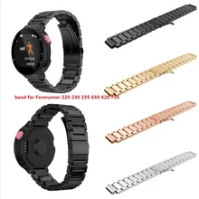 Forerunner 630 нержавеющая сталь группы. 1 шт. ремешок для Forerunner 220 225 235 620 630 735
