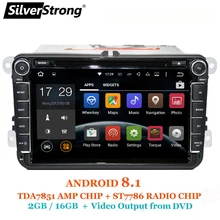 SilverStrong Android8.1 Car DVD for Volkswagen Golf mk6 5 Polo Tiguan Passat B6 5 cc for skoda octavia fabia 801×3