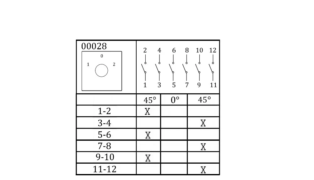 Yaming electric Комбинации переключатель HZ5B-20/3 cam Поворотный универсальный переключатель 380V 20A 3-канальный 3 положение(1-0-2