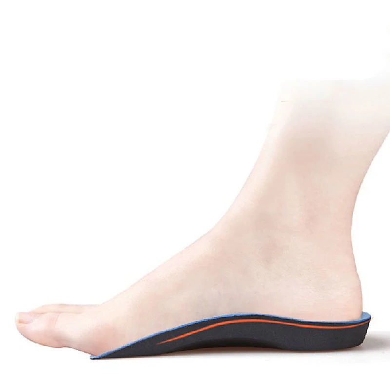 

1 Pair EVA Flat Foot Orthotics Arch Support Half Shoe Pad Orthopedic Insoles Feet Care for Men and Women Foot Care Tools
