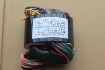 

LITE R26-11 40VA Power transformer 115V/230V R-core transformer Output:0-12X2(0.64A)/0-15X2(0.64A)