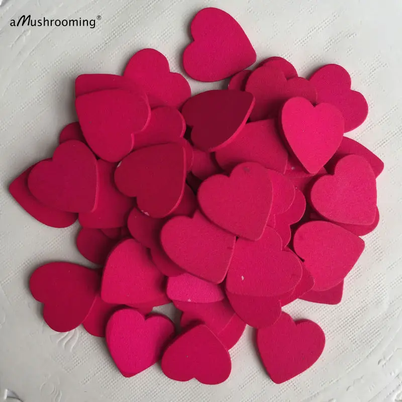 50 шт. деревянные конфетти в форме сердца|confetti 50|decorative decorativedecoration pink |