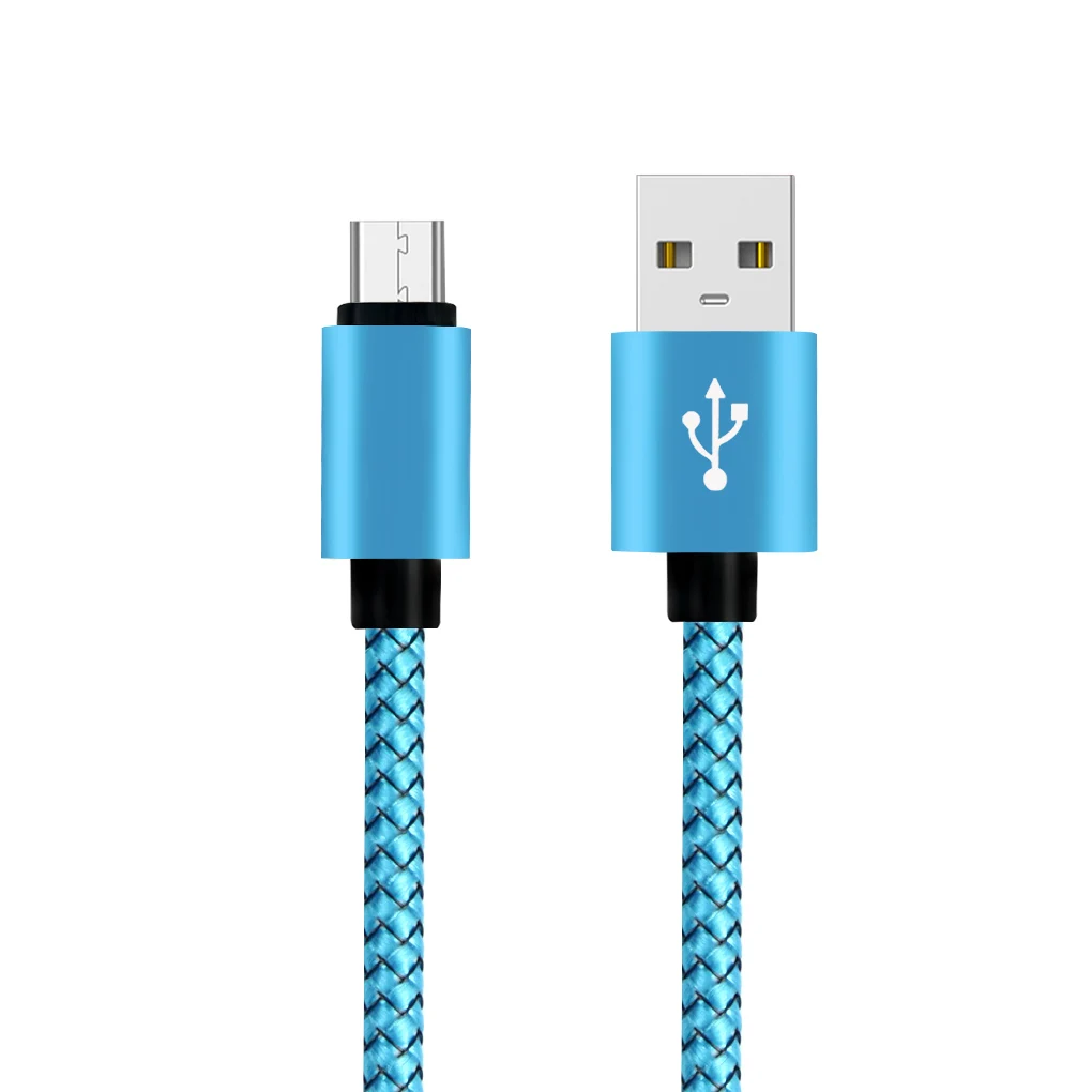 Кабель Micro USB в нейлоновой оплетке 5 В 2019 А|Зарядные устройства| |