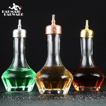 

30ml/50ml Glass Spray Bitter Dropper Bottle Silver/Copper/Gold