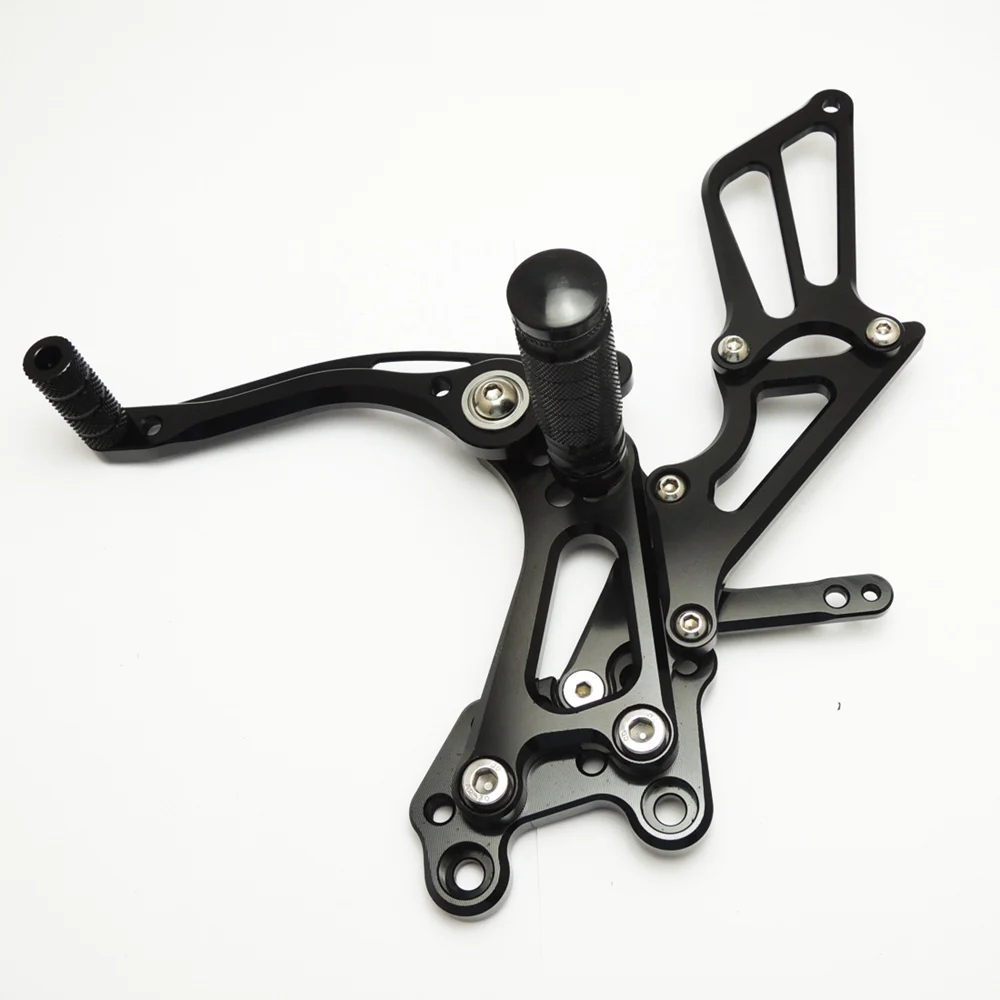 KEMiMOTO CBR1000RR 2004-2007 Регулируемый Rearset для Honda CBR600RR 2003-2006 мотоциклы подножки черный