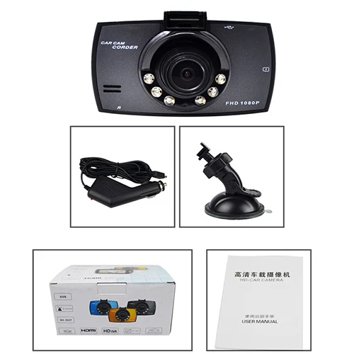 Оригинальная Автомобильная dvr камера Авто 2," G30 Full HD 1080P 170 градусов видеорегистратор регистратор с ночным видением видеорегистратор - Название цвета: Car DVR