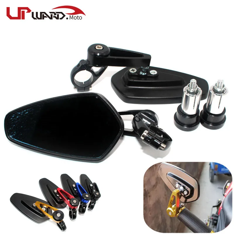 

For SUZUKI GSX-S750 GSXS750 GSX-S1000 GSXS1000 GSX-S1000F GSXS Motorcycle 22mm 7/8"Handle Bar Grips End Rearview Side Mirrors