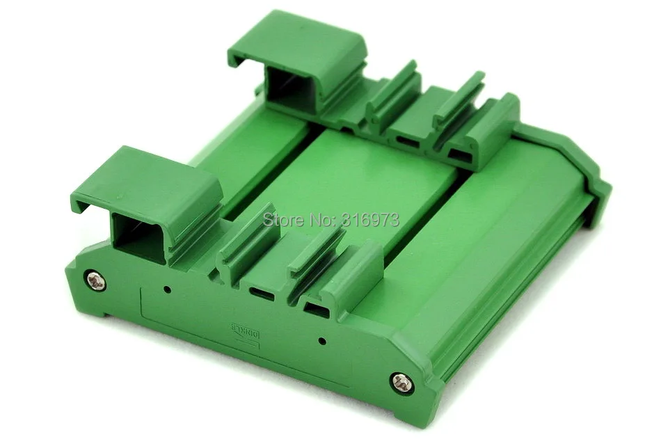 DIN Rail Mounting Carrier, for 72mm x 110mm PCB, Housing, Bracket.