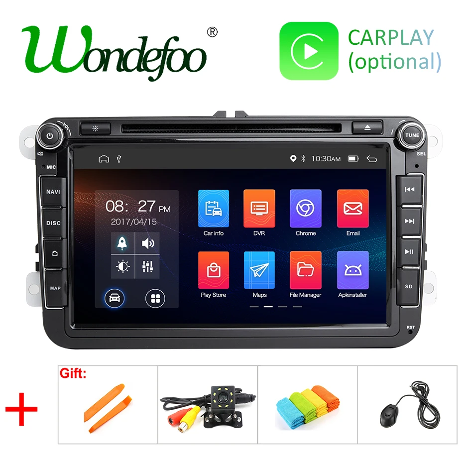 Android 9,0 4G 64G 2 DIN автомобиль gps для сиденья Altea Leon Toledo volkswagen VW Passat b6 POLO golf 5 golf 6 touran passat CC DVD