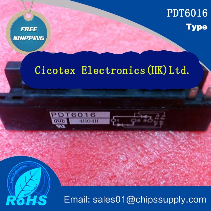 

PDT6016 THYRISTOR MODULE 60A 1600V MODULE IGBT PDT-6016