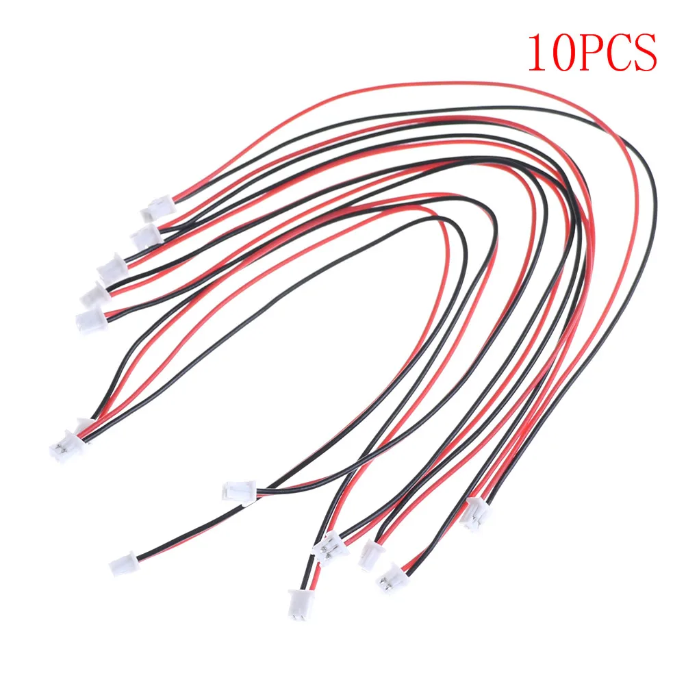 

10 Pcs 150MM Micro JST 2.0 PH 2-Pin Connector plug with Wires Cables