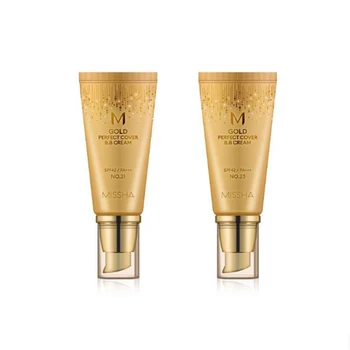 

MISSHA M Gold Perfect Cover BB Cream (SPF42/PA+++) 50ml Korea Face Makeup Base CC Creams Skin Whitening Concealer Foundation