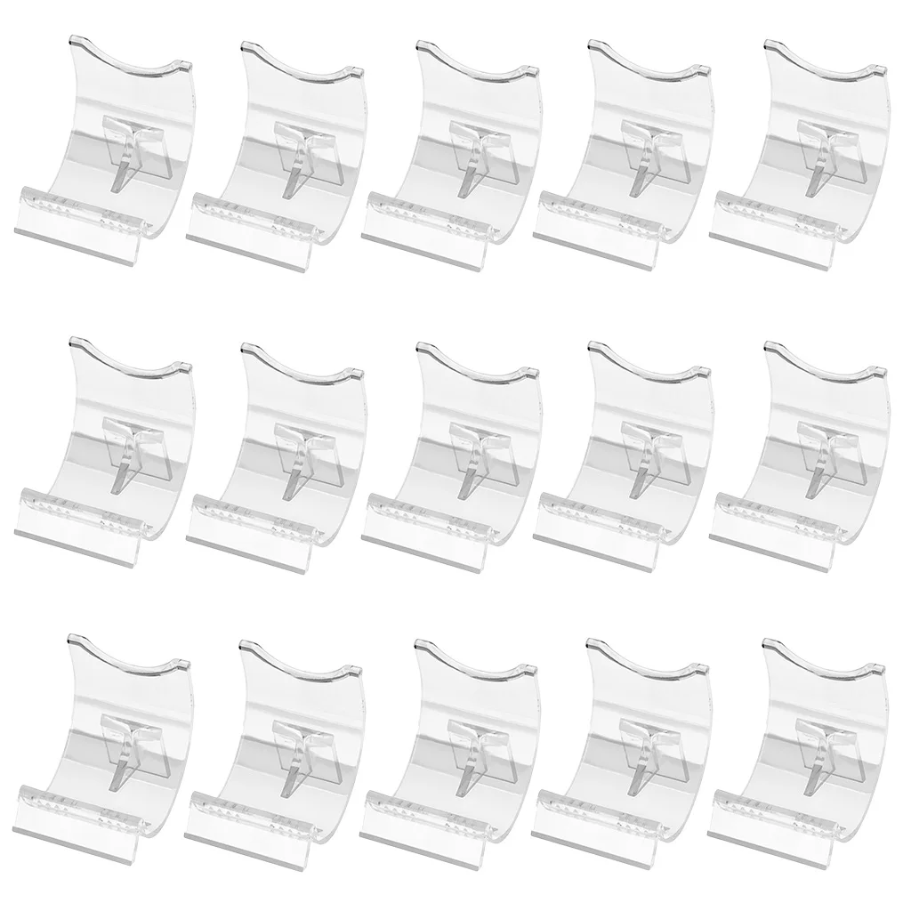 15PCS Acrylic Lighter Display Stand Clear Holder Support Lighter Display Rack for Lighters Durable Cigar Accessories 