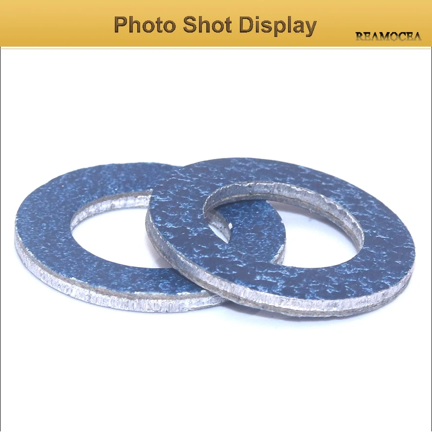 Reamocea 10Pcs 9043012031 Oil Drain Plug Washer Gasket For Lexus ES350 GX460 IS250 Toyota Camry Corolla Celica RAV4 Scion xA tC (8)