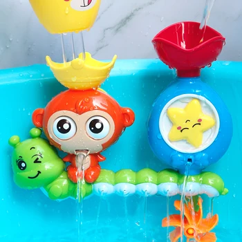 

Boxi Kids Shower Bath Toys Bathroom Cute Kawaii Baby Kids Bathing Water Spraying Tool Bathtub Toys Gift For Children Boy Girl