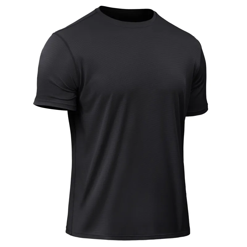 black shirt Для Мужчин's Rashgard подножка майка спортивная быстросохнущая Спортивная одежда свободная футболка белый Спорт Футбол Джерси - Цвет: black shirt