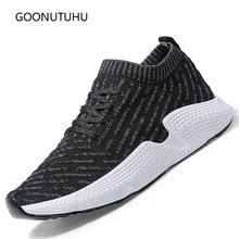 

2018 New Men's Sneakers Breathable Air mesh Sport Shoe Woman Men Couples Lifestyle Sports Running Shoes for male Flyknit Sneaker