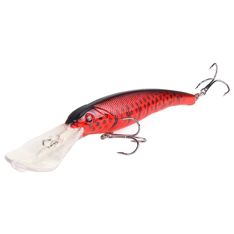 Fishing Lure Deep Sea Troll Big Minnow Lure Fish Bait 16.5cm/28.5g Artificial Simulation Hard Bait Hook Fishing Tackle jooyoo