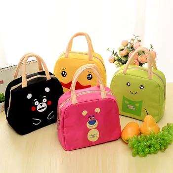 

Cartoon Animal Lunch Bag Portable Insulated Cooler Bags Thermal Food Picnic Lunchbox Women Kids Lancheira Lunch Box Tote