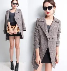 zc08073 Newly Autumn Garment Ladies Brief Cashmere Overcoats|overcoat fabric|cashmere overcoatovercoats wholesalers - AliExpress