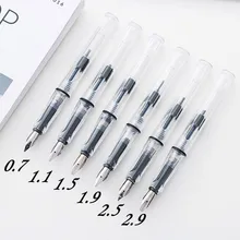 Прозрачная Классическая Ручка студенческая практика параллельное искусство каллиграфия авторучка