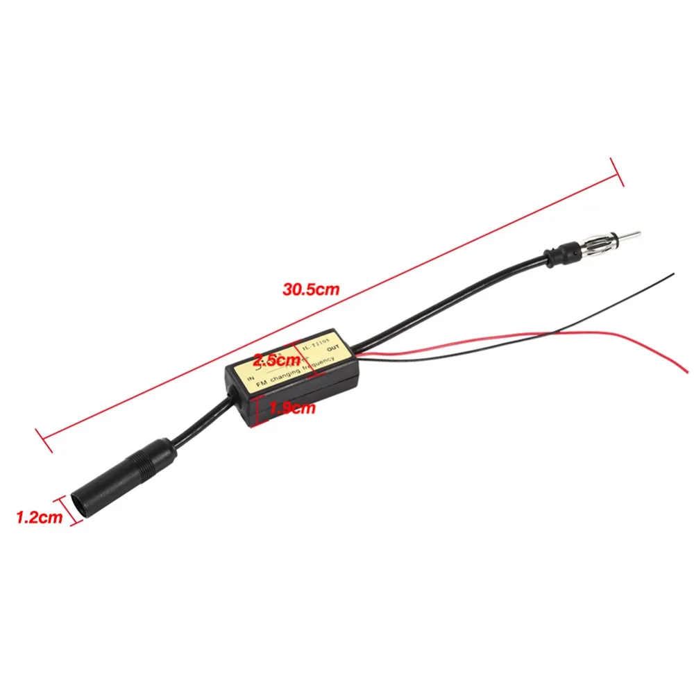 SOONHUA Car Converter Antenna FM Frequency Antenna Suitable For Japanese Cars For Sony Clarion Kenwood Alpine Panasonic SOONHUA Car Converter Antenna FM Frequency Antenna Suitable For Japanese Cars For Sony Clarion Kenwood Alpine Panasonic