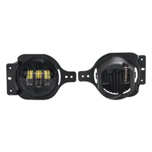 2019 Più Nuovo HA CONDOTTO Le Luci Fendinebbia Per Jeep Wrangler JL 2018 2019 30 W 4 ”HA CONDOTTO LA Luce di Nebbia, 4 pollici LED di Guida Lampada Della Nebbia