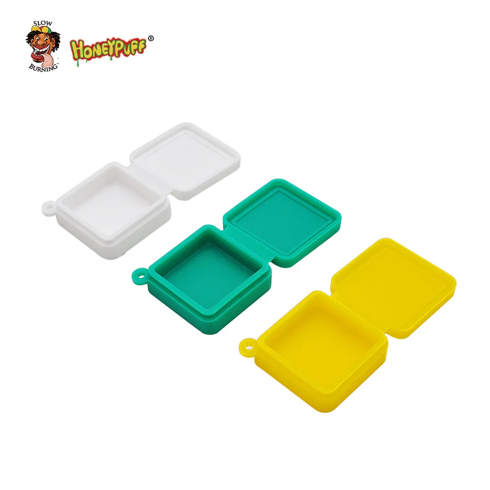 

HONEYPUFF Big Capacity Multi Silicone Wax Oil Cream Jar Concentrate Container Non Stick Wax Oil Cream Jar Dab or Slick oil jar