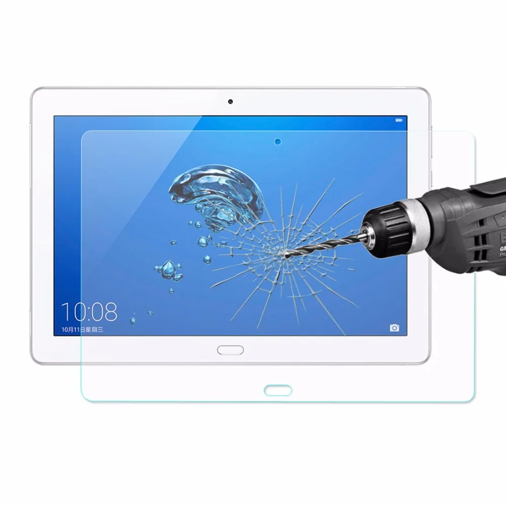 Для Huawei Honor Waterplay 10 1 дюймовая пленка 0 33 мм 9H твердость поверхности 2.5D изогнутые