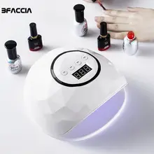Bfaccia 86 Вт УФ светодиодный лампы ногтей сушилка 39 шт светодиодный s Профессиональная лампа для ногтей для лечения УФ-гель для ногтей с сенсорный ЖК-дисплей