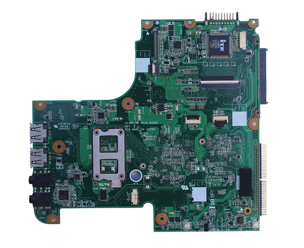 

UL20A Motherboard for ASUS UL20A CPU:SLGYV Laptop Motherboard REV2.1 USB2.0 DDR2 Mainboard USB2.0 DDR2 Free Shipping