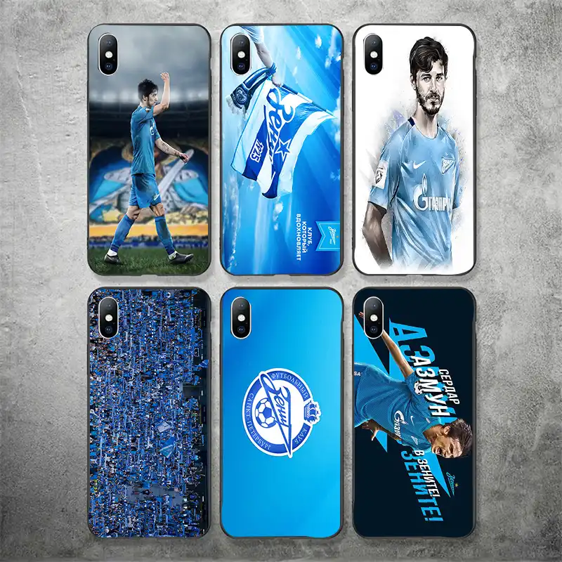 Yinuoda русская футбольная команда FC Zenit ST чехол для телефона DIY рисунок мягкий TPU чехол для iPhone X XR XS MAX 7 8 7 plus 6 6 S 5s 5SE