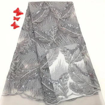 

VILLIEA Elegant African Swiss Voile Lace High Quality New Arrivals African Lace Fabric Tulle With Sequins African French Lace