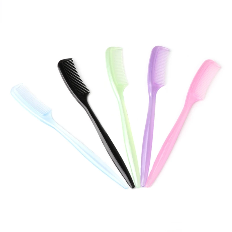 

NEW Plastic Eyebrow Eyelash Extension Comb Cosmetic Makeup Tool For Salon Home Use Pro