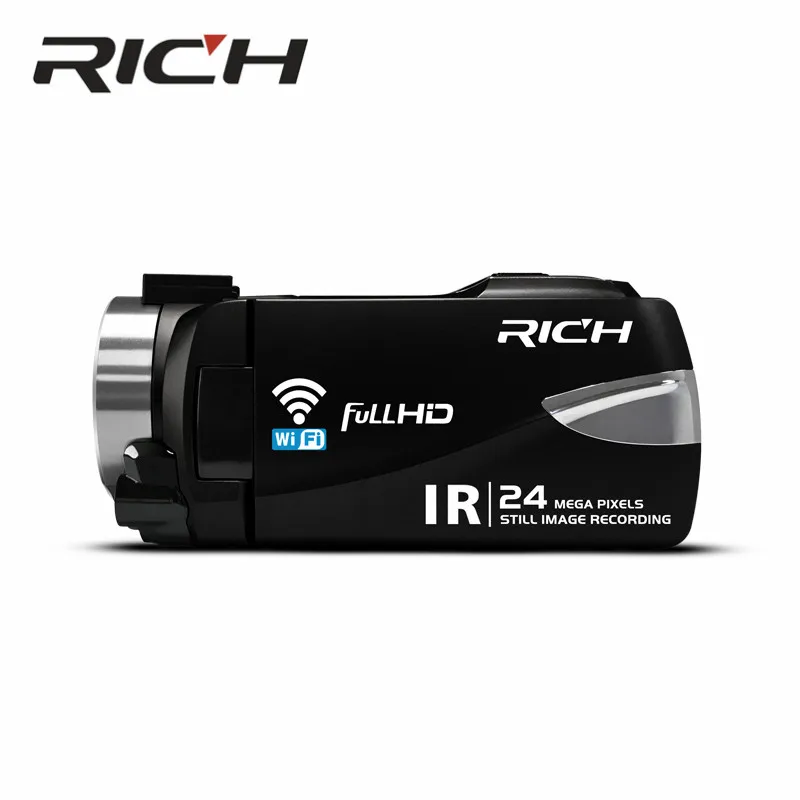 US $379.05 DHL RICH HD Camera 800million CMOS 30inch With WIFI HD NTSCPAL Output USB20 Infrared Remote Control Night Vision