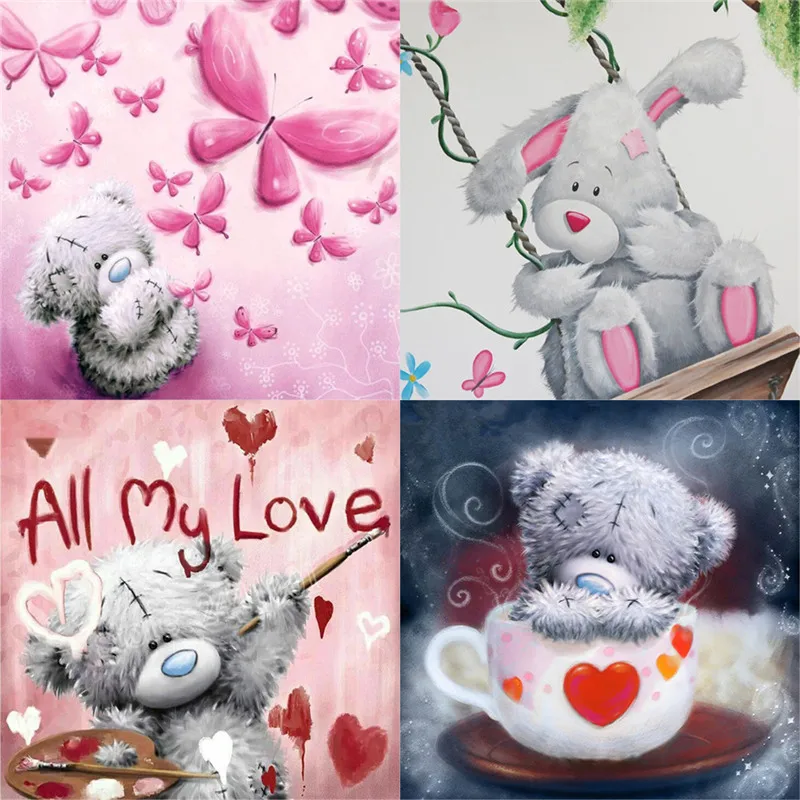 

5D Embroidery Paintings Rhinestone Pasted DIY Diamond Cross Stitch 5D diamond painting accessories square diamond painting