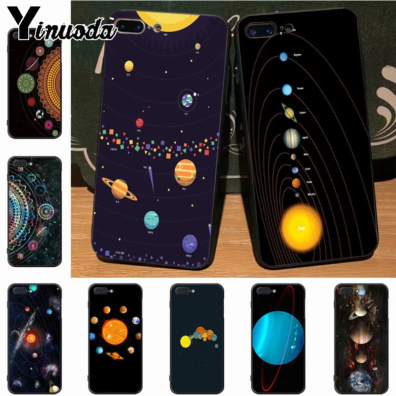 

Yinuoda Saturn Saturnus Planets of Solar System Luxury High-end phone Case for iPhone 7plus 6S 7 8 8Plus X 5S 11pro case
