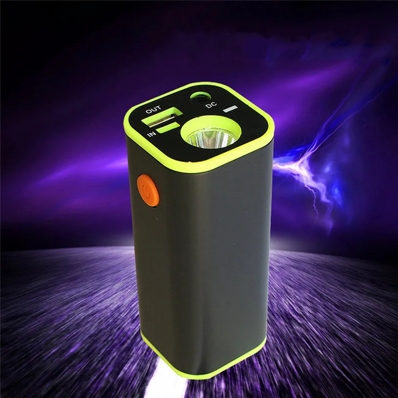 Excellent New USB Mobile Power Bank 4x18650 Battery Charger Box Case Holder For Cellphone Outdoor Sports Bike Cycling Accessories May 30 4