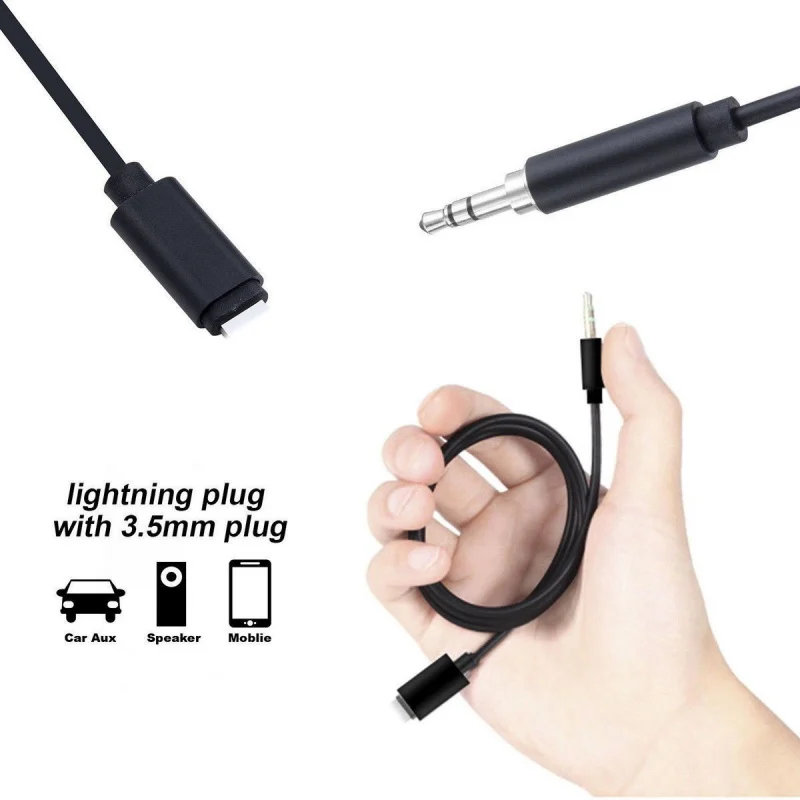 Аудиокабель с разъемом Lightning/3 5 мм для iPhone 7 8 X XR 1 м|Кабели передачи данных| |