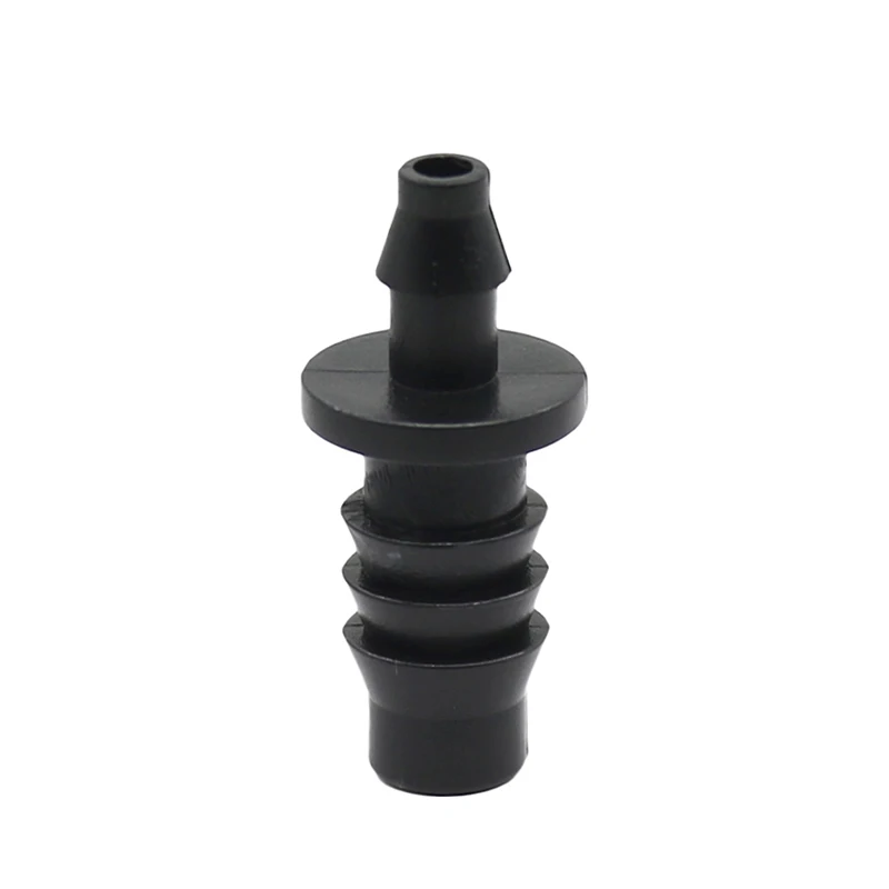 

8mm to 4mm Barb Straight Connector Garden Irrigation System Hose Reducer Quick Connector Hose Joint 50 Pcs