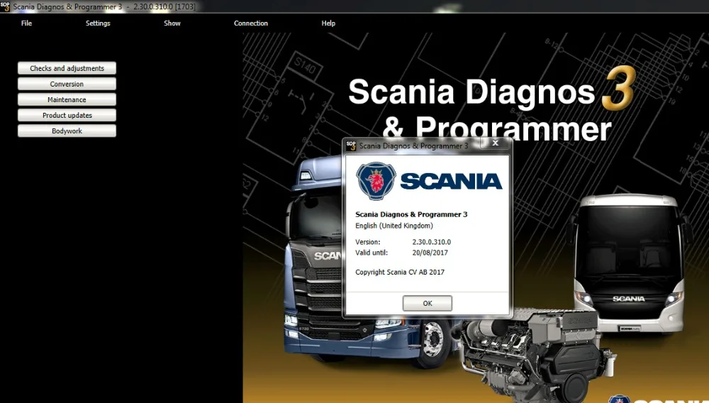 SDP3 2 31 Diagnos Programmer activation without dongle